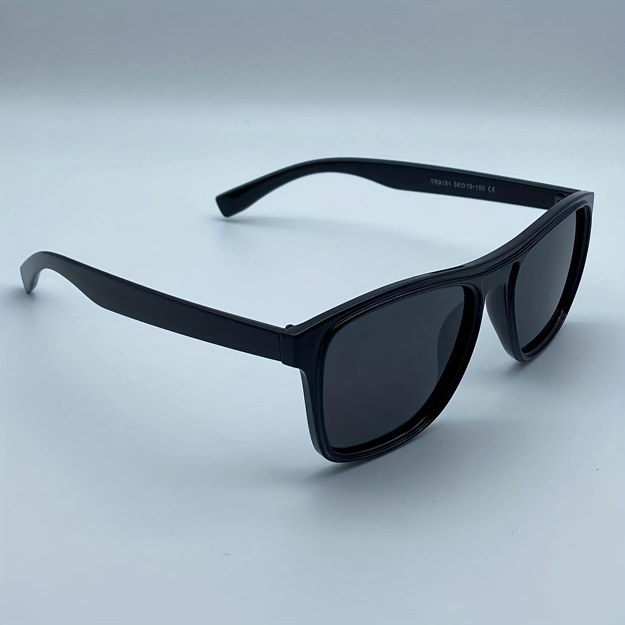Gafas de sol Square Bear negro con brillantes