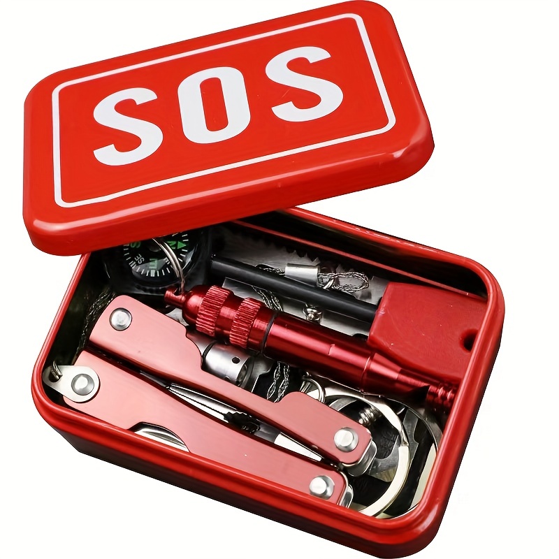 Sos Outdoor Mountaineering Camping Emergency Survival Tool - Temu