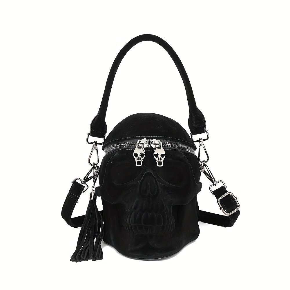 Bolso para móvil de CALAVERA con pedrería. Material piel PU. Mobile Cr –  Merakipassion