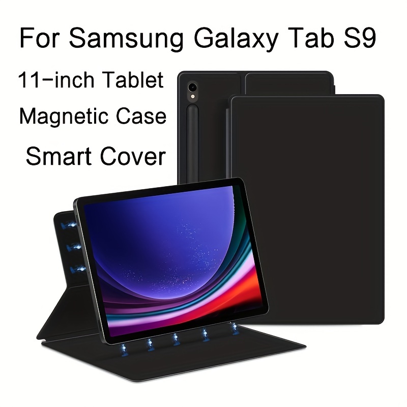 Étui avec clavier pour Samsung Galaxy Tab A8 10,5 2022 avec souris, étui  souple intelligent avec clavier Bluetooth pour Galaxy Tab A8 10,5 2022 –