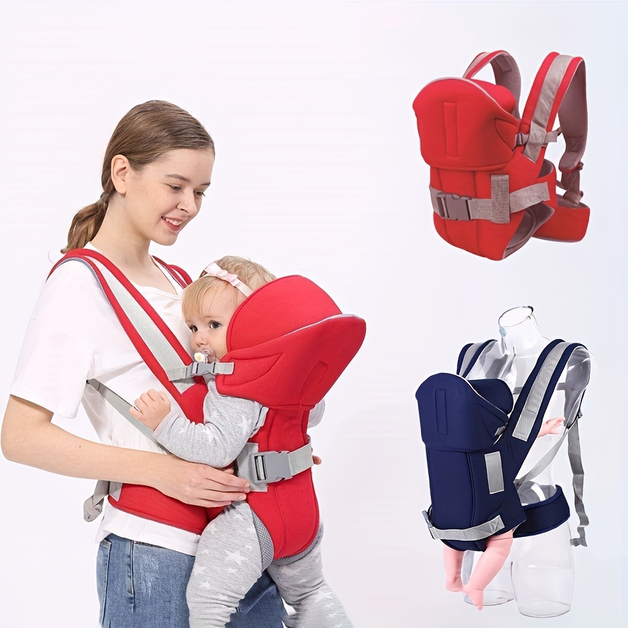 Mochila ergonómica para bebé de 3 a 36 meses, taburete de cintura con bolsa  de almacenamiento, canguro, bandolera - AliExpress