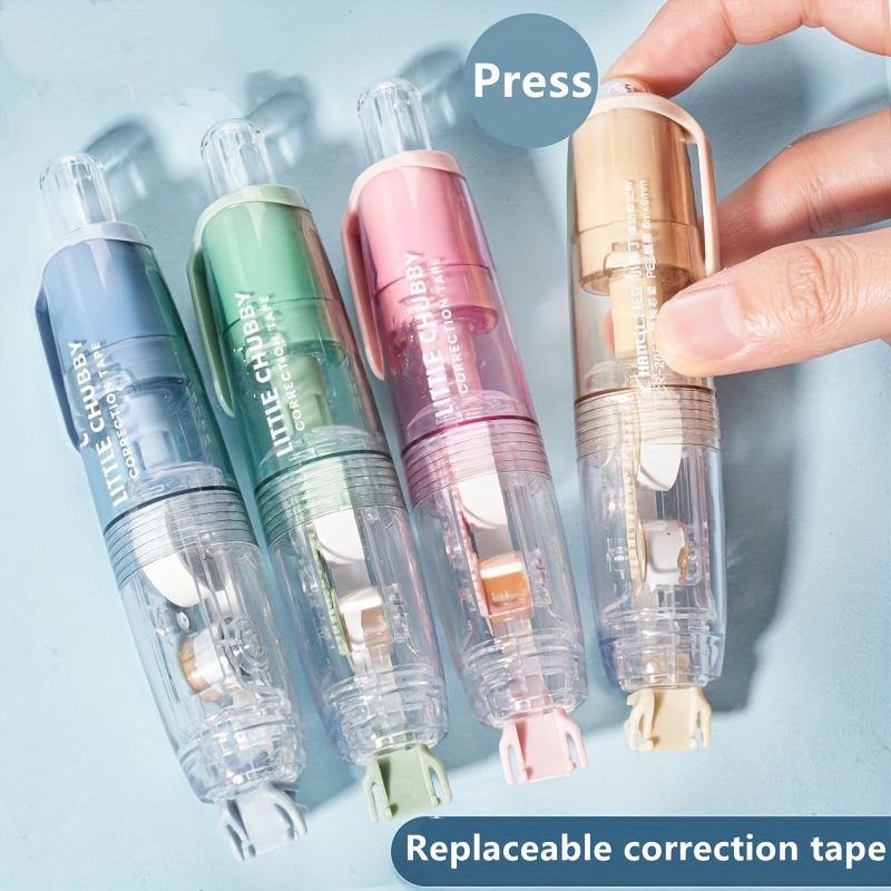 White Correction Tapes Contains 2 Replacement Cores - Temu