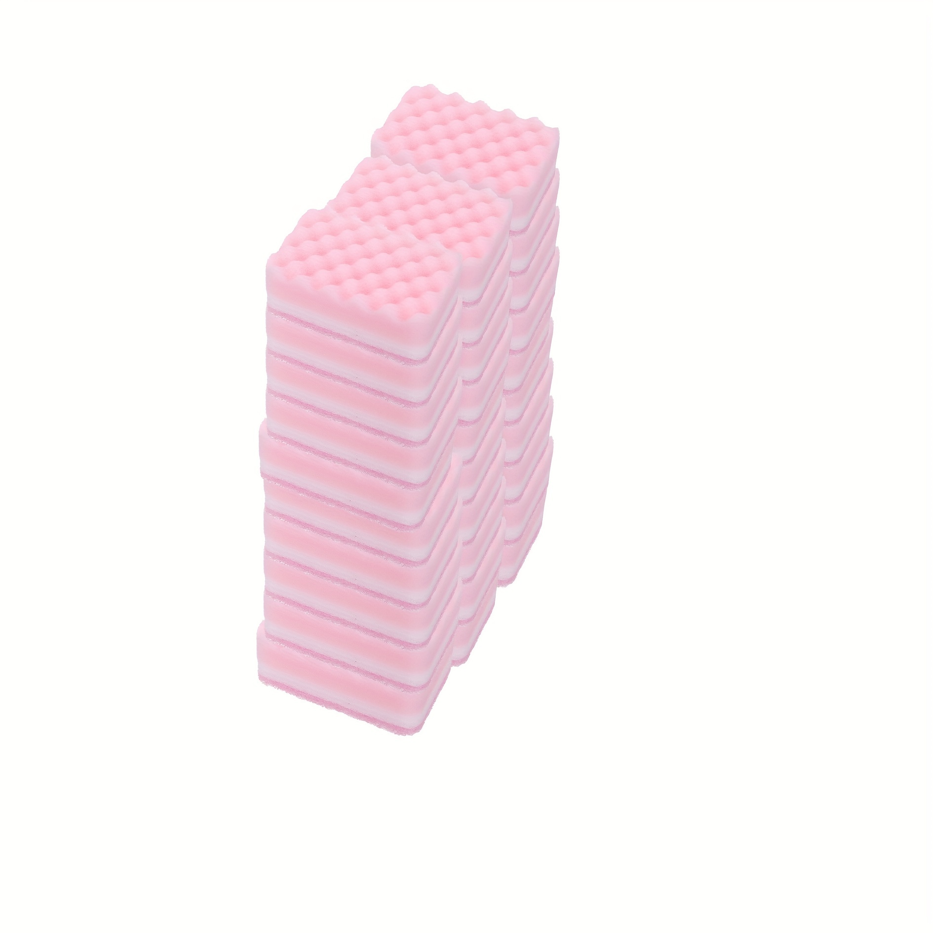 Wave Kitchen Cleaning Sponge 30pcs Double Sided Scouring Pad