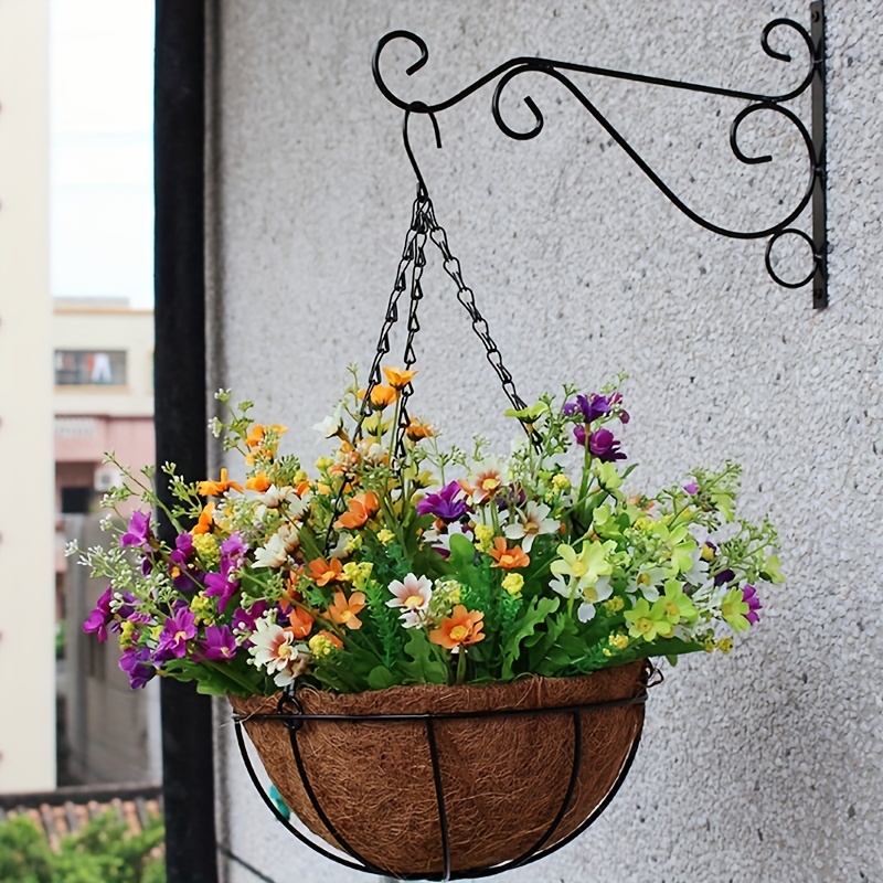 Pot de fleurs suspendu en métal chaîne de suspension pour plantes
