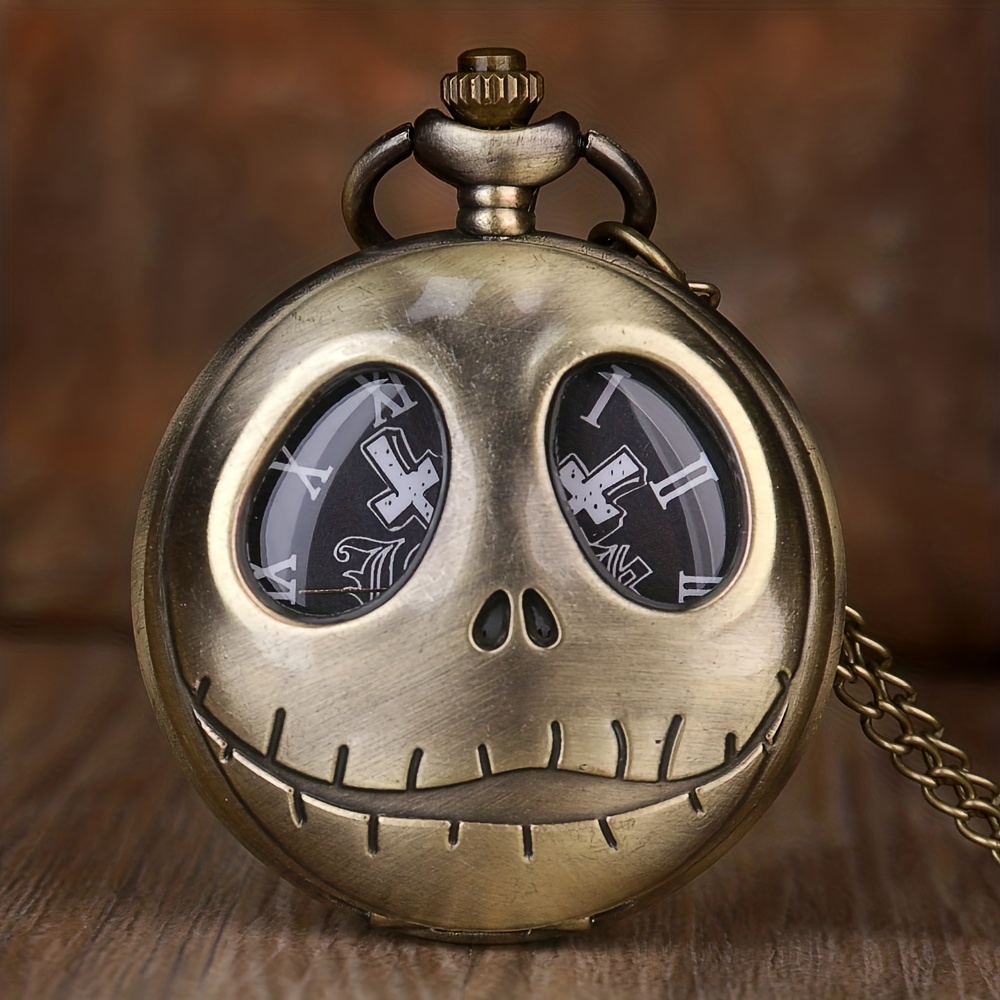 Luminous LED Pocket Watch Japan Cartoon Anime One Piece Pocket Watches  Necklace Chain Vintage FOB Steampunk Pendant Flash Clock