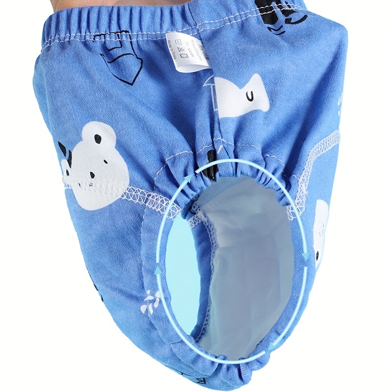 Pañales de tela reutilizables lavables para bebés, 7 piezas pañales