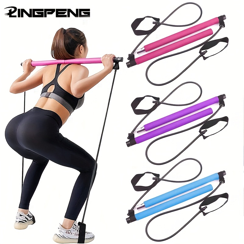 Generic Pilates Bar Kit with Jumping Rope Stick Fitness for Home @ Best  Price Online
