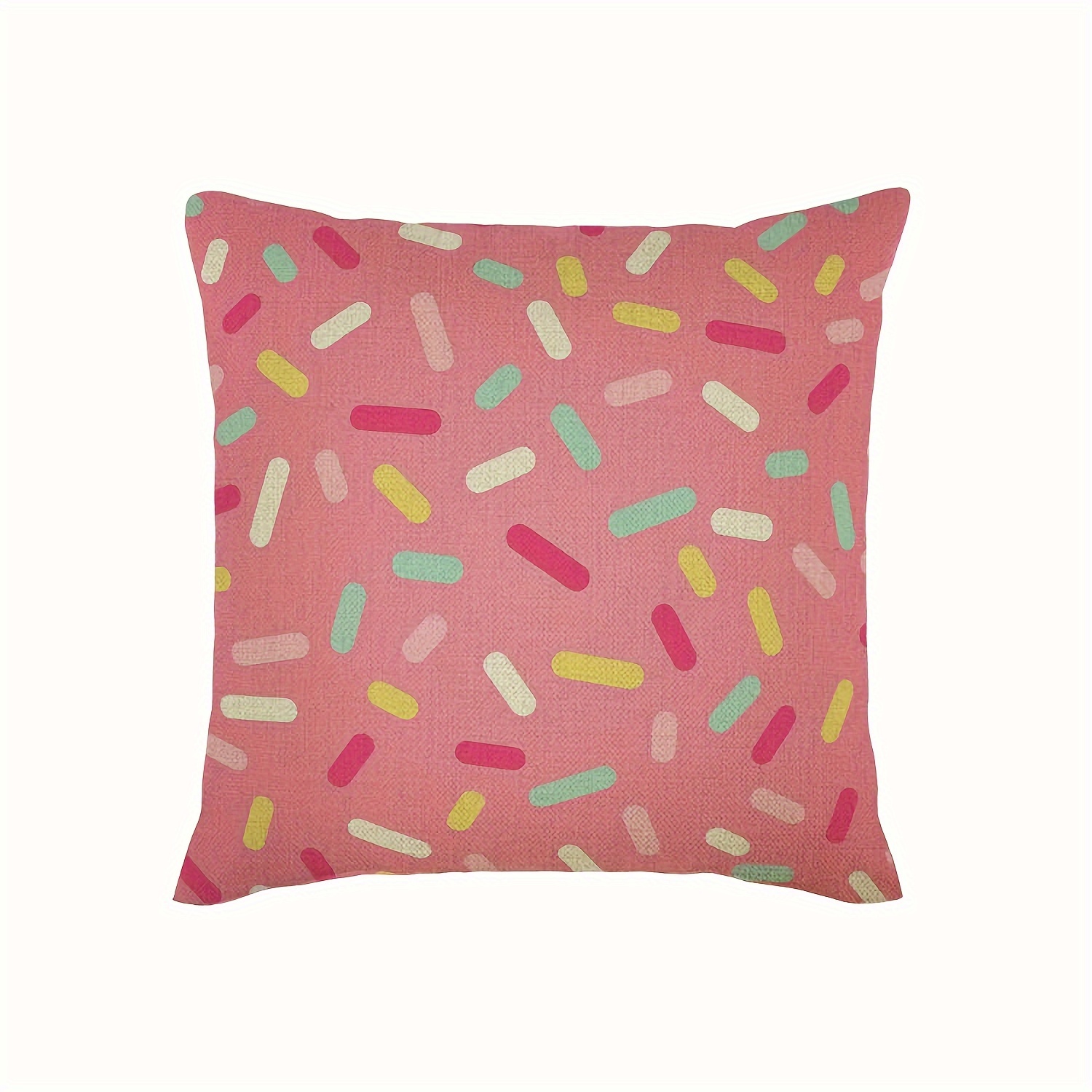 Much Comfort 31 3D Sprinkle Donut Throw Pillow - Made with Super Soft &  Ultra Premium Fabric - Cute, Comfortable, Plush Stuffed Doughnut Cake  Cushion