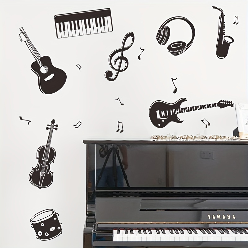 Sticker musique touches de piano - Stickers STICKERS MUSIQUE