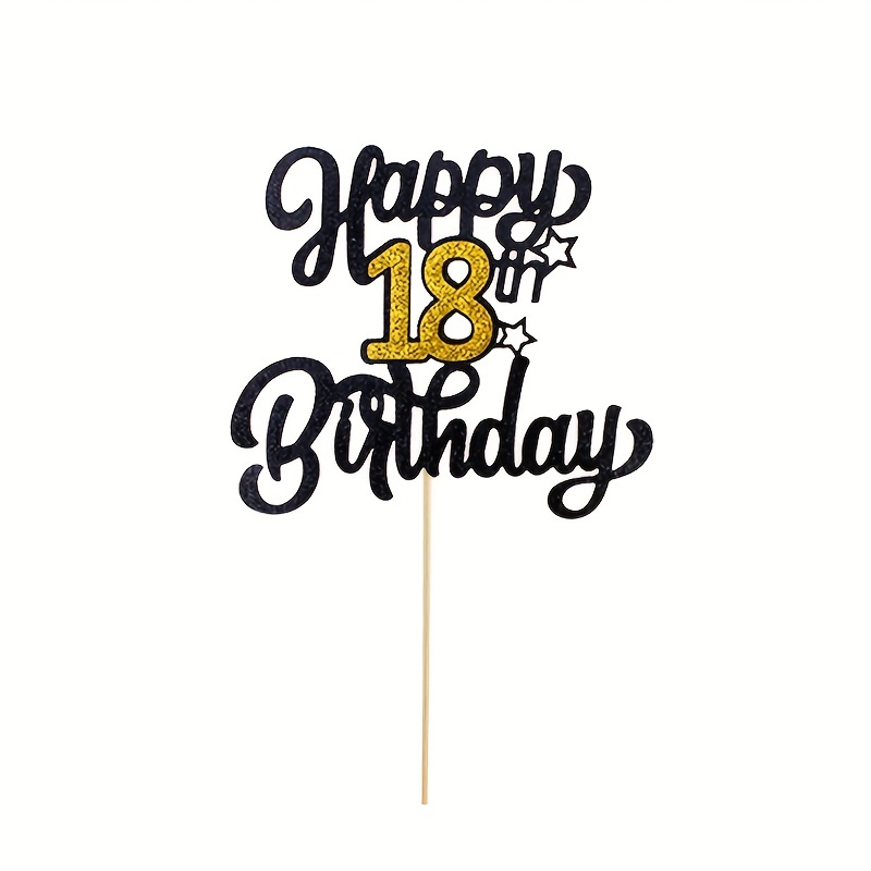 70 & Fabulous Cake Topper 70th Birthday Glitter Card – LissieLou