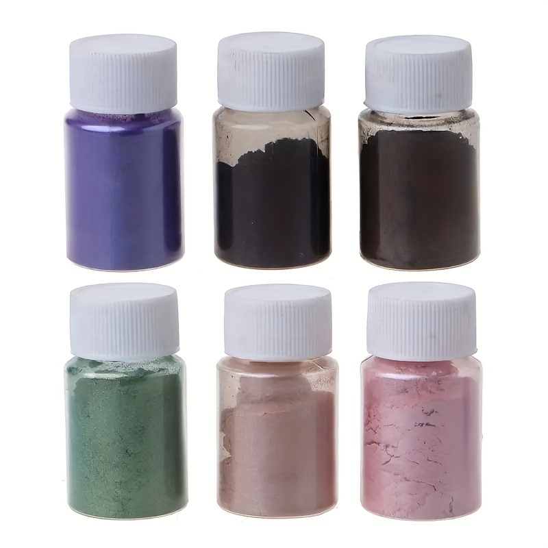 9 Colors Mica Natural Powder Pigment Epoxy Resin Adhesive Dye For