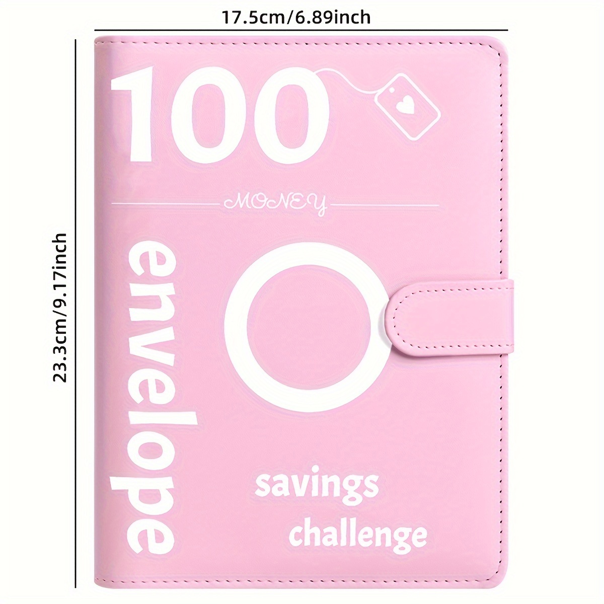Carpeta Desafíos 100 Sobres Manera Fácil Divertida Ahorrar - Temu