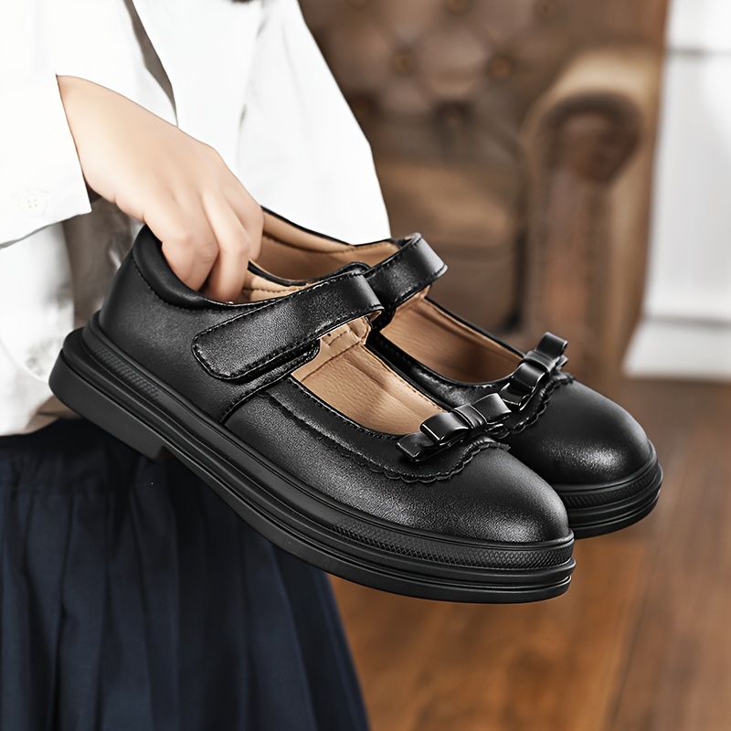 Girls' Loafers with Bow Detail Lightweight Casual Formal Shoes for  School, Parties Casual Attire Shoes