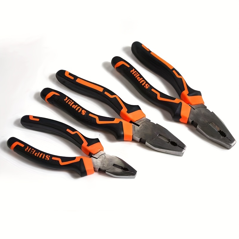 Wire Pliers Flat Mouth Pliers Electrician Wire Cutting - Temu