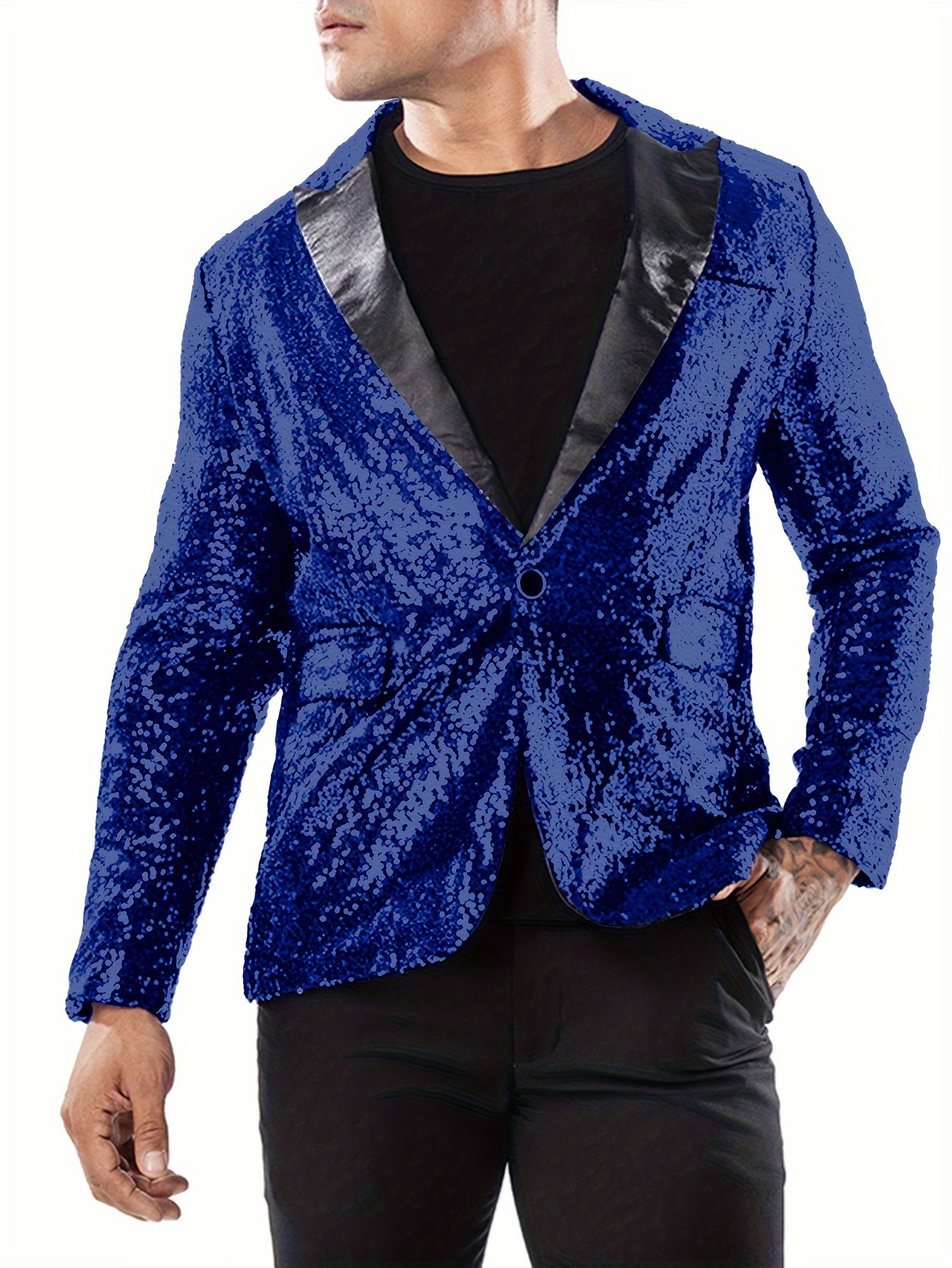 Shining best sale blue blazer