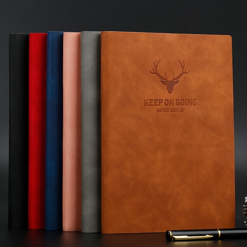 Leather bound Journal Notebook: 200 Pages Of Quality Writing - Temu Japan