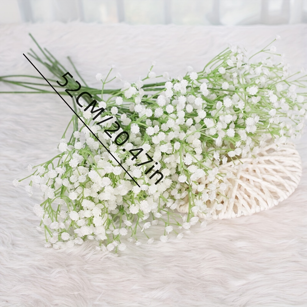 Artificial Baby's Breath Flowers Premium Oxidation - Temu Japan