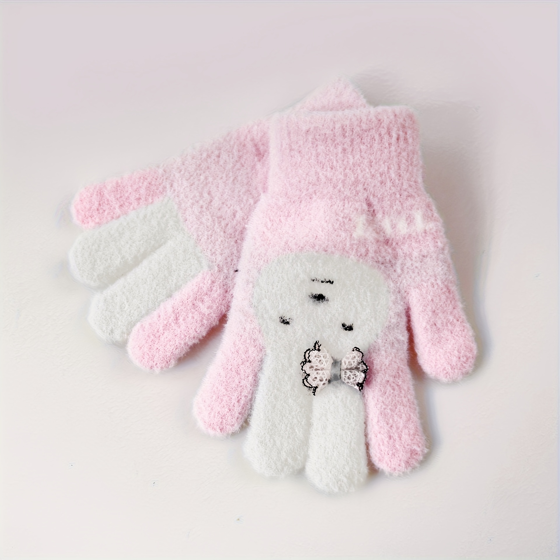 Children's Winter Warm Keeping Gloves - Suitable For 3-6 Years Old