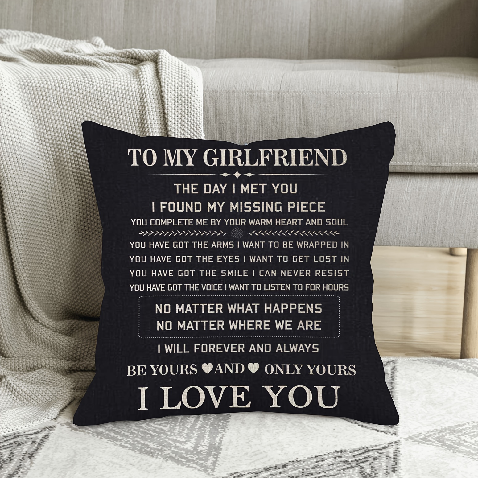 Gifts to Get Your Girlfriend for Her Birthday Worlds Greatest Girlfriend I  Love You Pillowcase 