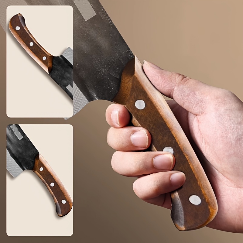 Longquan Forged Kitchen Knife Handmade Cutting Tool Kitchen - Temu