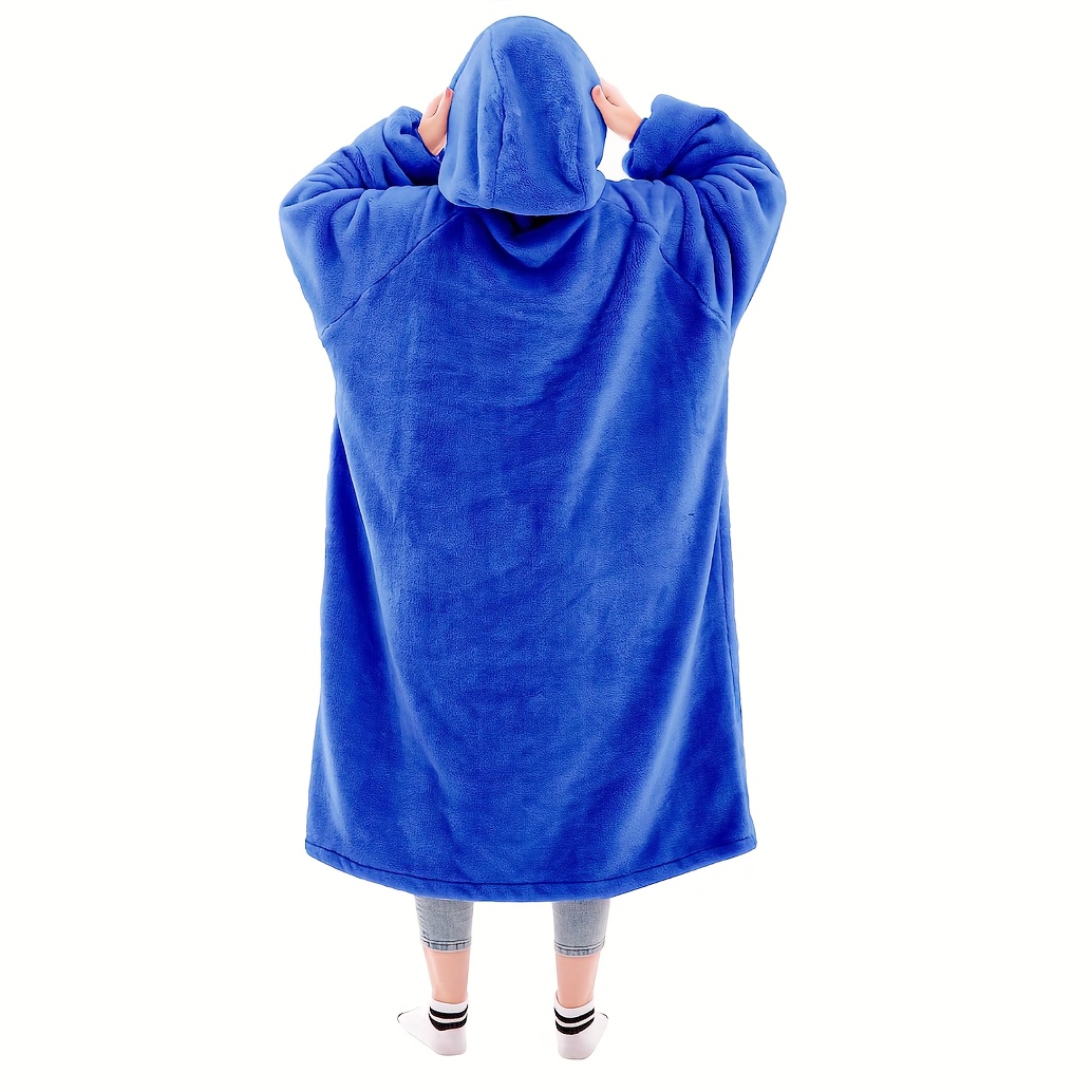 Wearable Blanket Hoodie Sweatshirt Gifts Adult Super Warm - Temu Canada