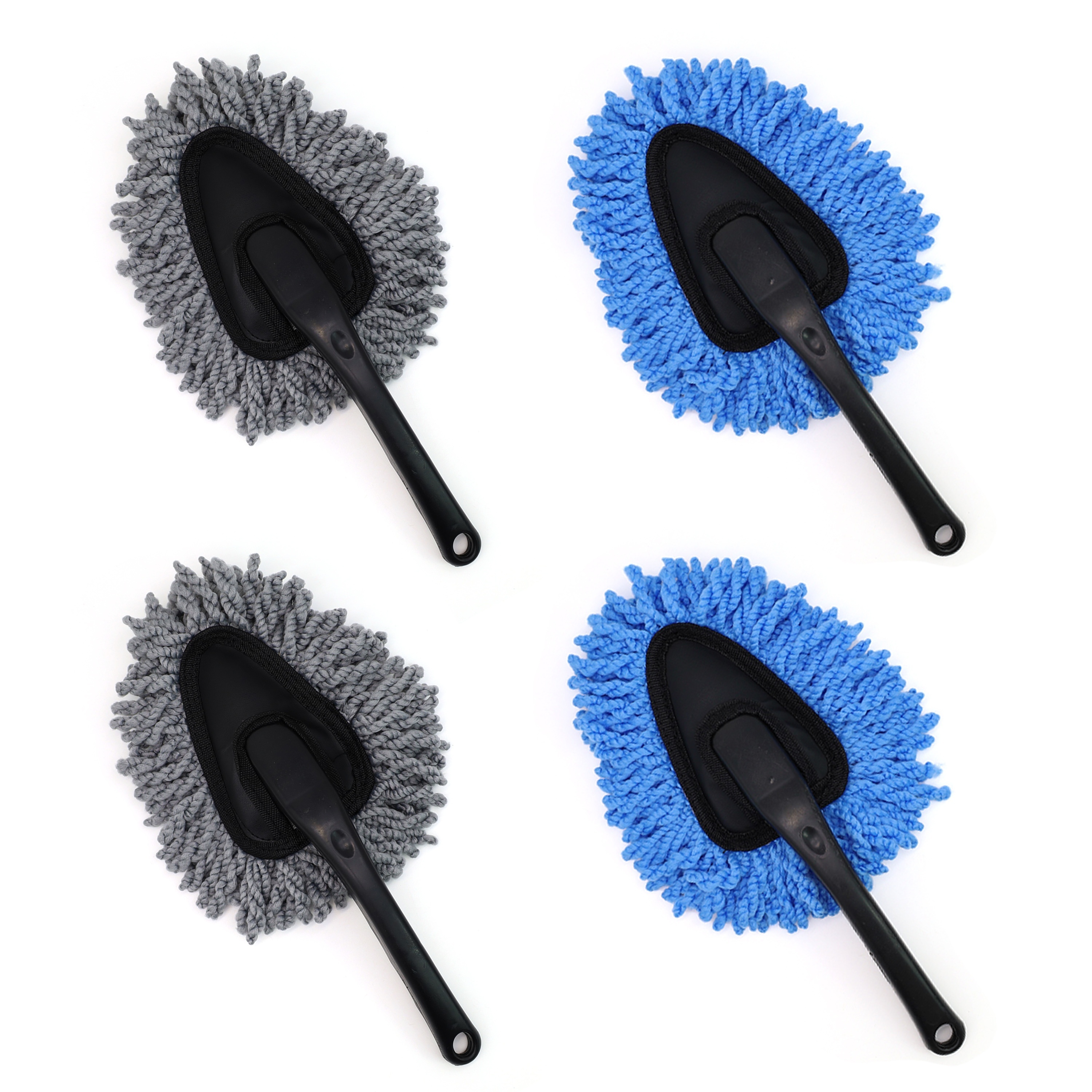 2pcs Car Dust Cleaner, Car Soft Brush Cleaning Brush, Mini Bristle Removal  Brush, Nanofiber Car Cleaning Brush Dusting Tool, Car Interior Accessories