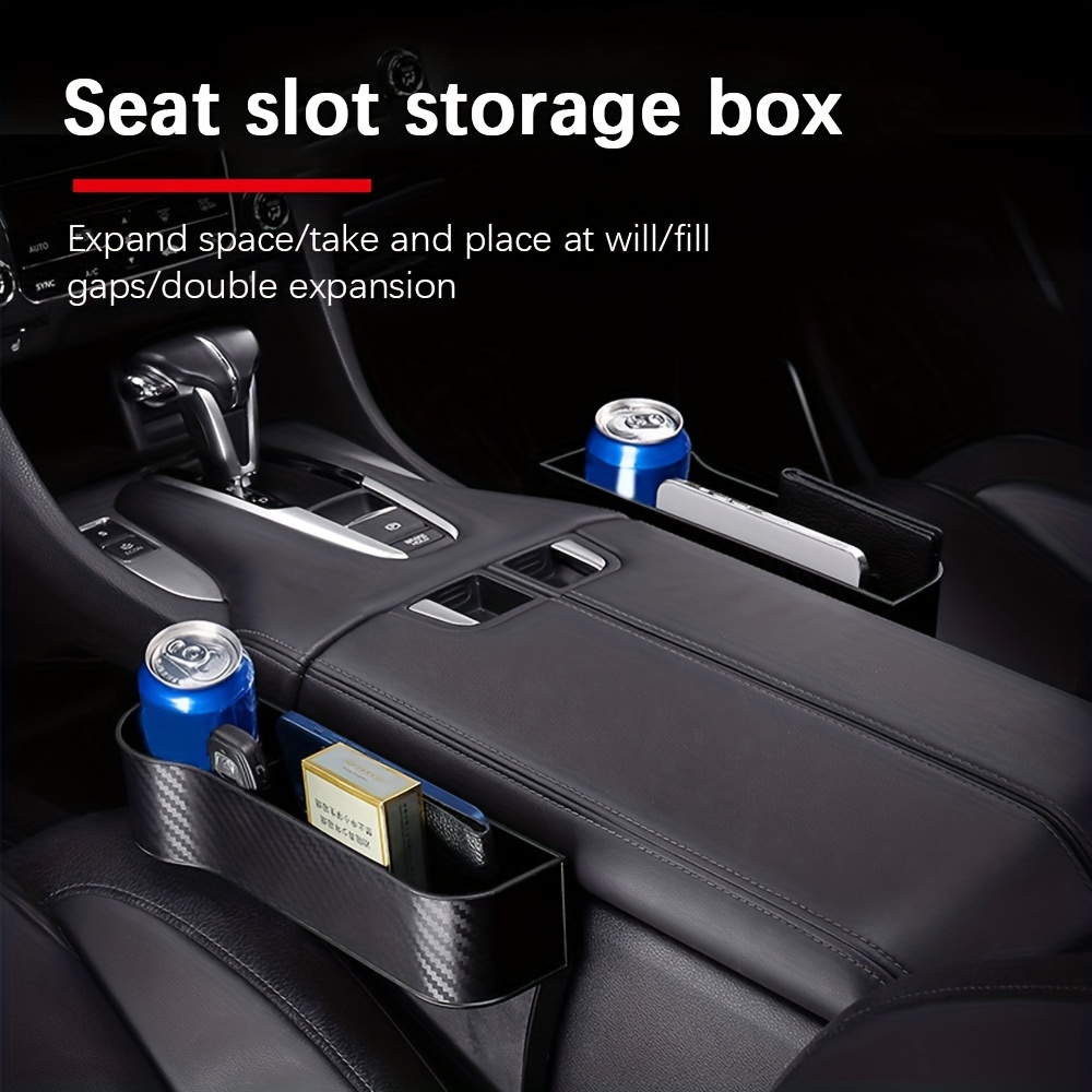 1pc Multi-function Car Seat Gap Storage Bag For Central Control Console,  Auto Organizer Good For Car Supplies