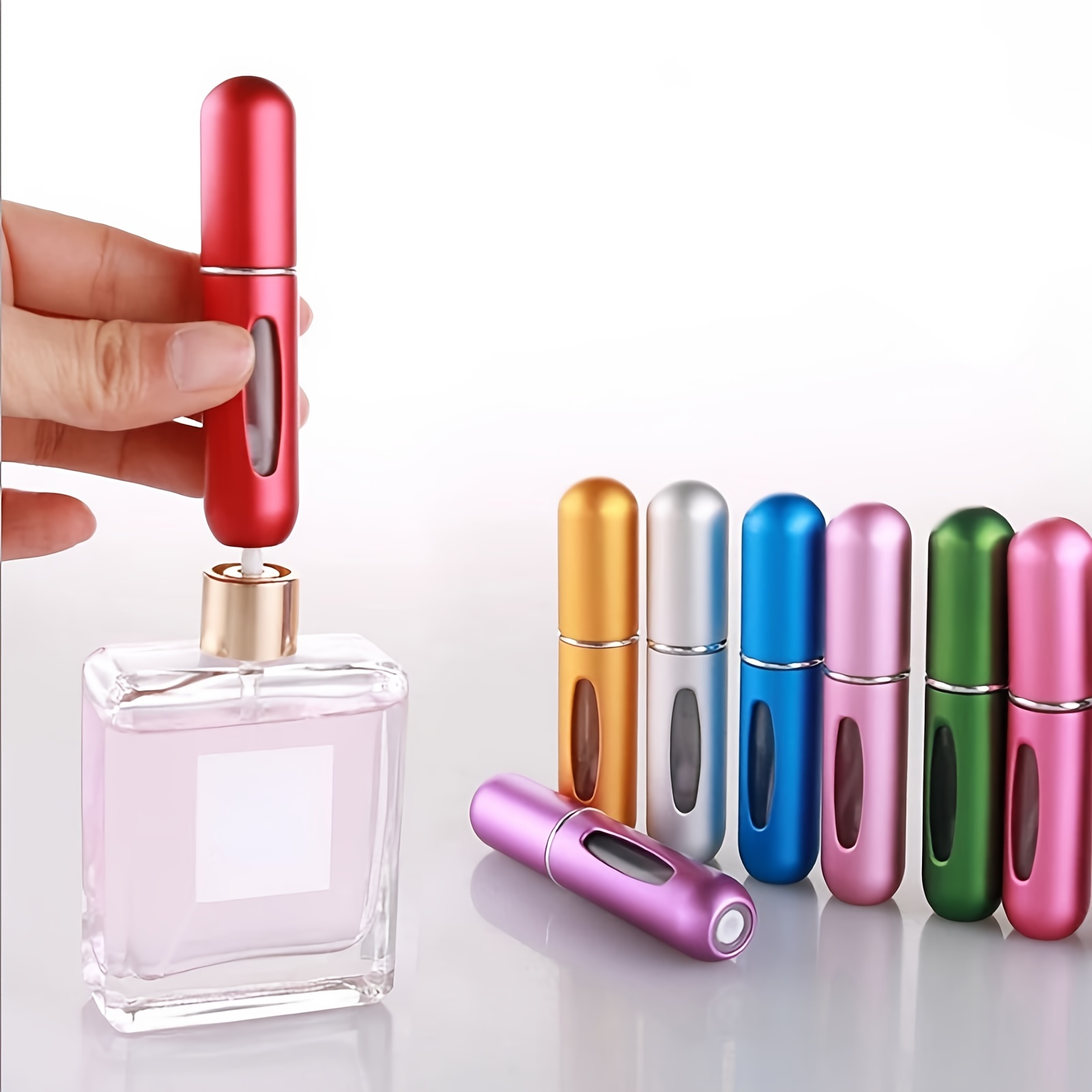 5ML Mini Portable With Reusable Perfume Bottle Spray Portable Perfume Spray Bottle Container Atomizer Perfume Bottle