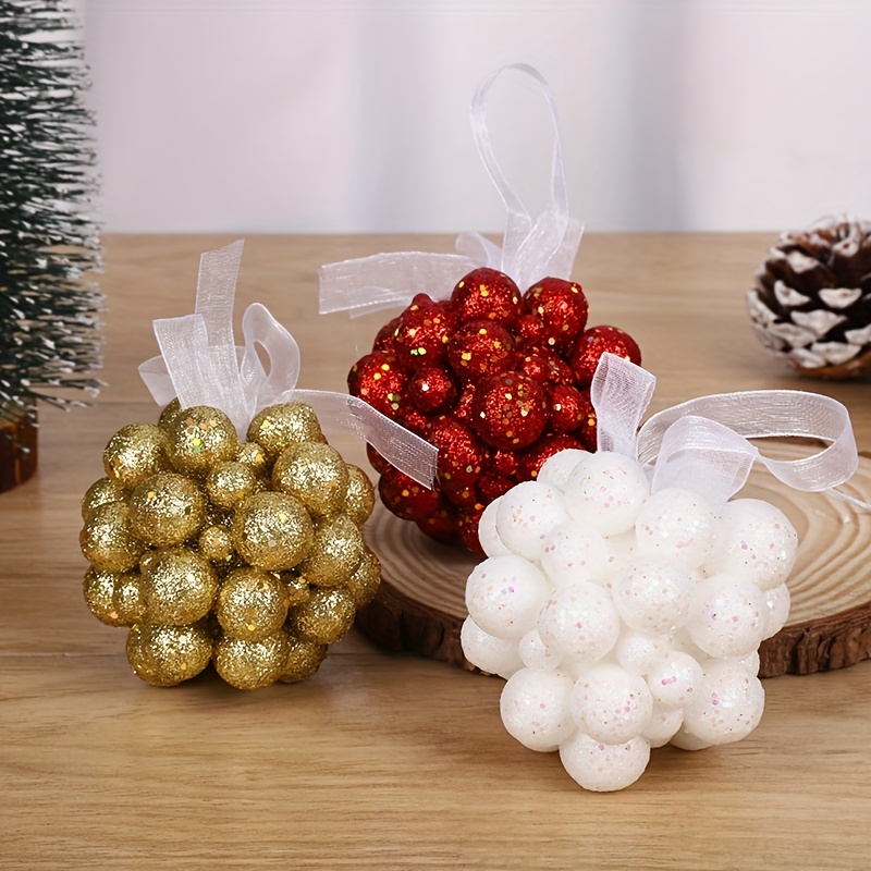 Gold Pearl Foam Christmas Tree Decoration Pendant Balls BH0245 TQQ From  Besgohouseware, $1.96