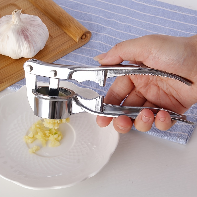 Multifunctional Stainless Steel Garlic Press Easy Manual - Temu