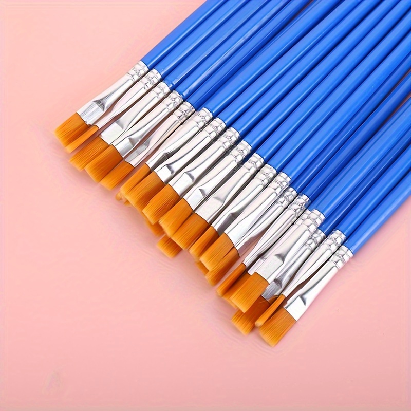 Detail Paint Brush Nylon Bristle Brush Miniature Hook Line - Temu
