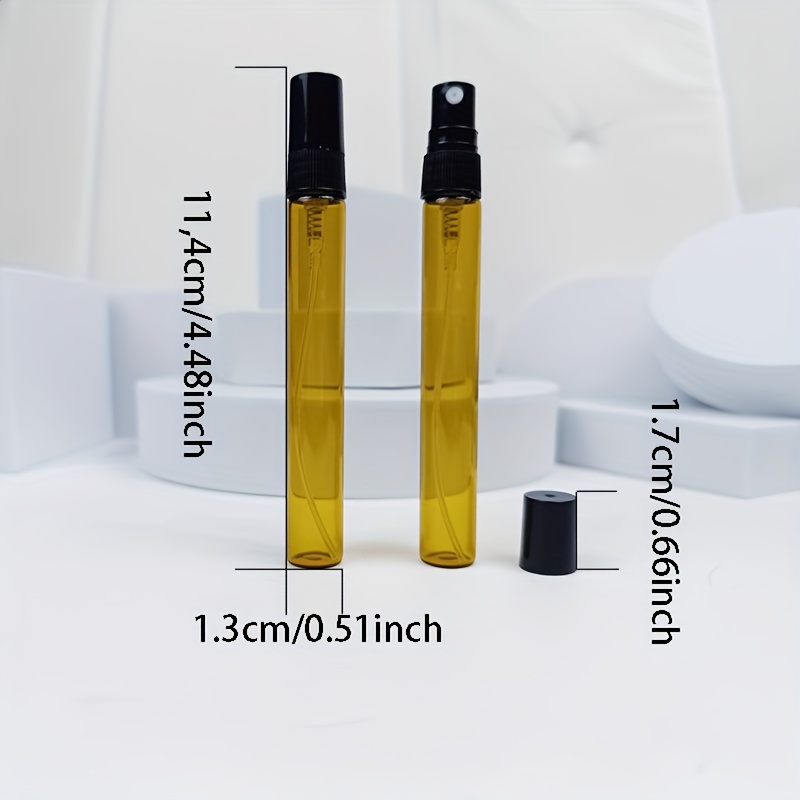 10ml clair flacon vaporisateur vide atomiseur de Parfum flacons en verre  contenant à échantillon Mini Portable Emballage cosmétique - Chine  Bouteille en verre, bouteille de parfum
