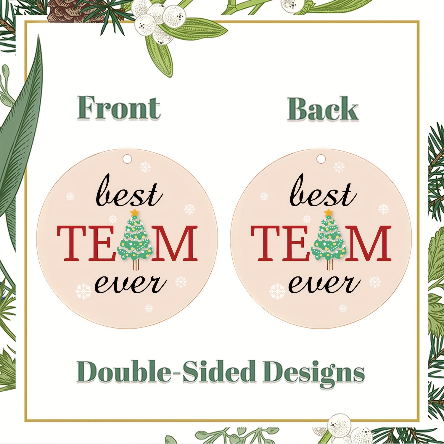 Christmas Gift For Best Friend Double sided Rotating Diy - Temu