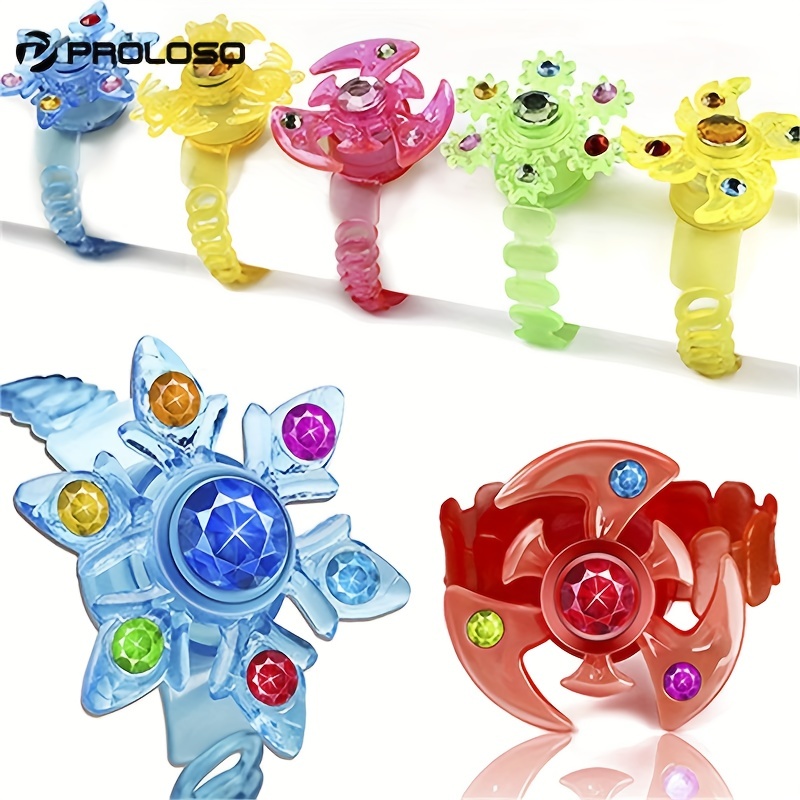Party Gifts For Kids Led Glowing Fidget Spinner Bracelet - Temu
