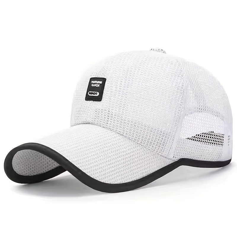 Breathable Mesh Baseball Cap For Men