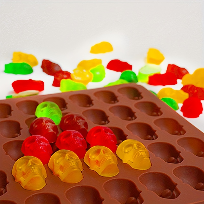 Gummy Bear Shape 3D Silicone Molds Silicone Bear Molds Silicone Chocolate Candy  Molds Cake Jelly Baking Mould 