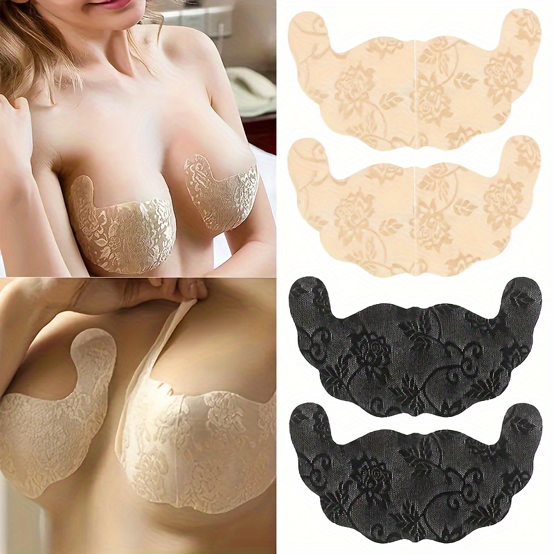 ☆Adhesive Silicone Lift Up Invisible Bra Breast Nipple Cover