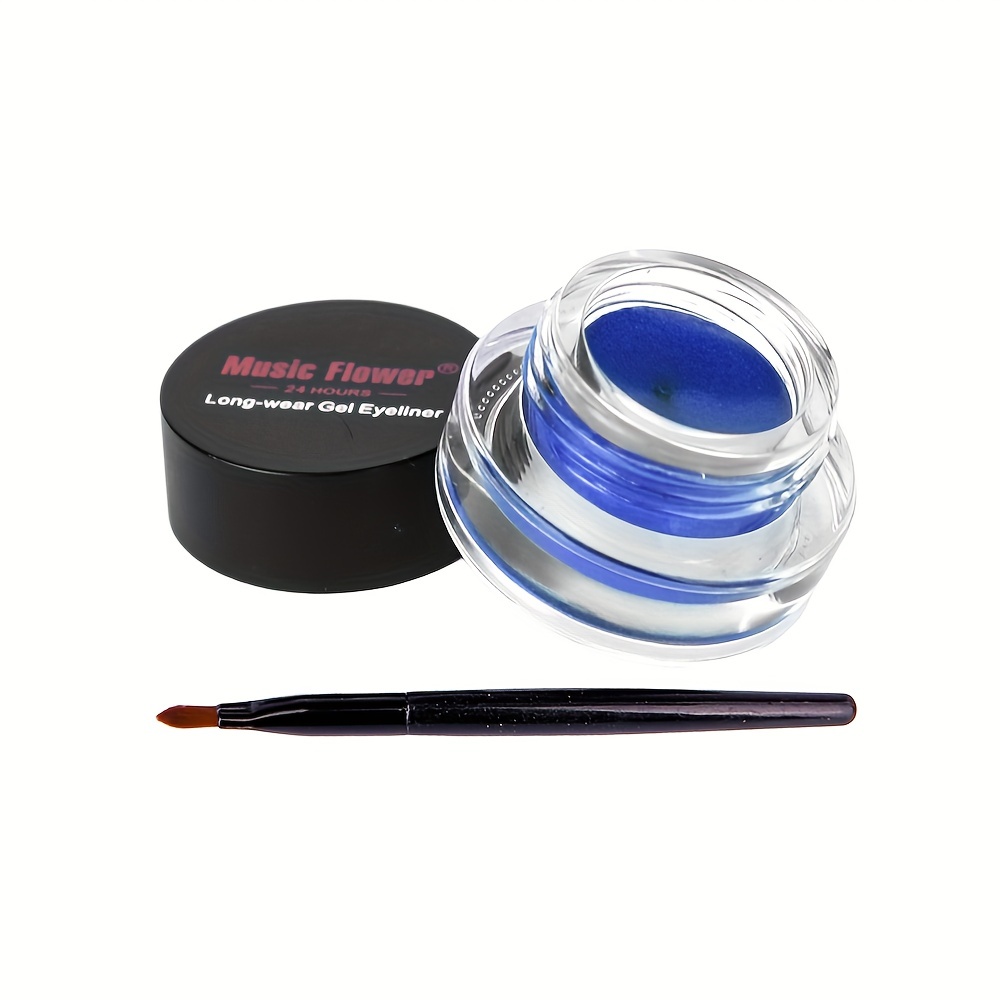 Music Flower Charm Rich Eyeliner Wholesale Not Smudge Waterproof Easy To Color Makeup Cosmetic