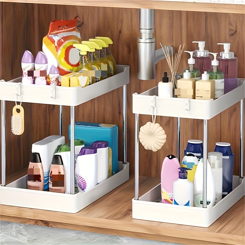 Bathroom Toiletries Shelf Countertop Storage Shelf Small - Temu