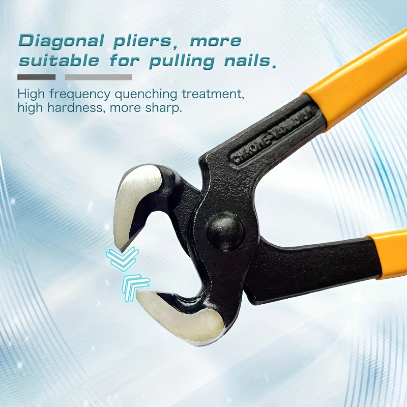 Plier Tool Pliers Top Cutting Pliers Walnut Tying Pliers - Temu