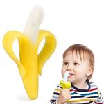 Cute Fruit Banana Teether, Silicone Baby Teething Toy, Food Grade Teething Toy