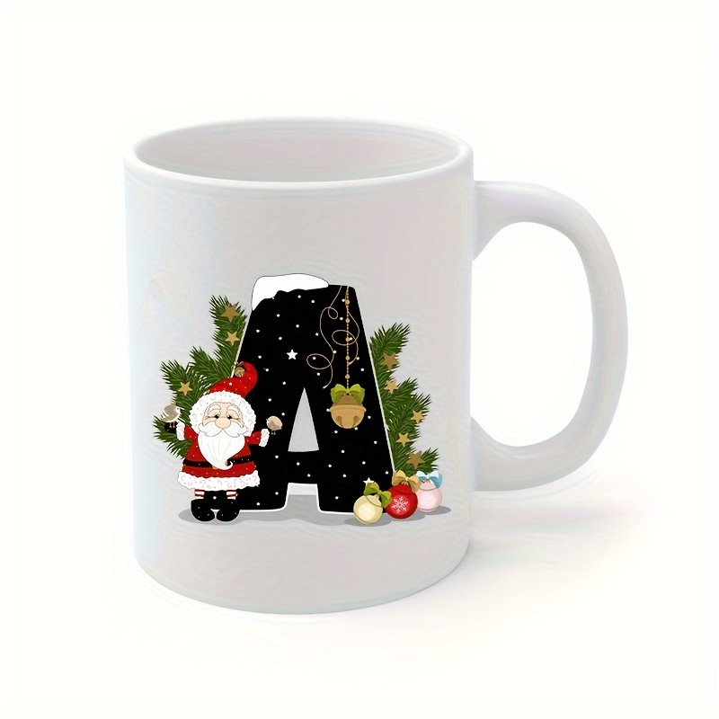 Creative Mug, Christmas Theme Cup, Trendy Cute Water Cup Coffee Cup Ceramic  Water Cup Halloween Christmas Gift For Restaurants/cafe - Temu