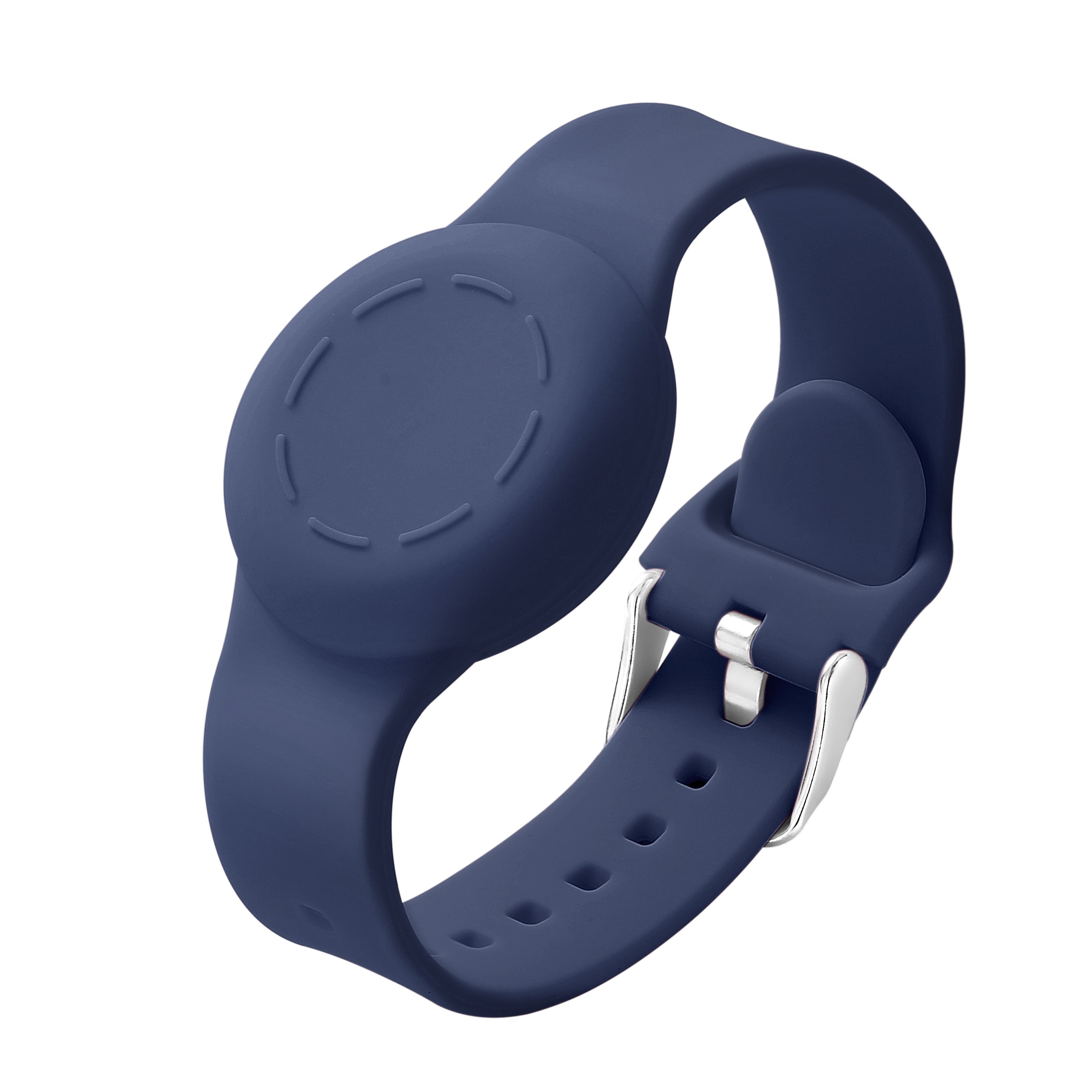  Pulsera para niños compatible con Apple AirTag, funda  protectora para Air Tag GPS Tracker con pulsera de nailon, correa de reloj  ajustable antipérdida para niños pequeños mayores (azul) : Electrónica
