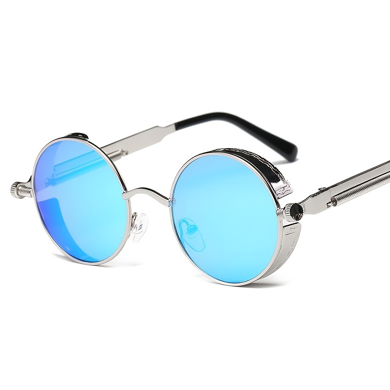 Light Blocking Eyeglasses with Round Frames