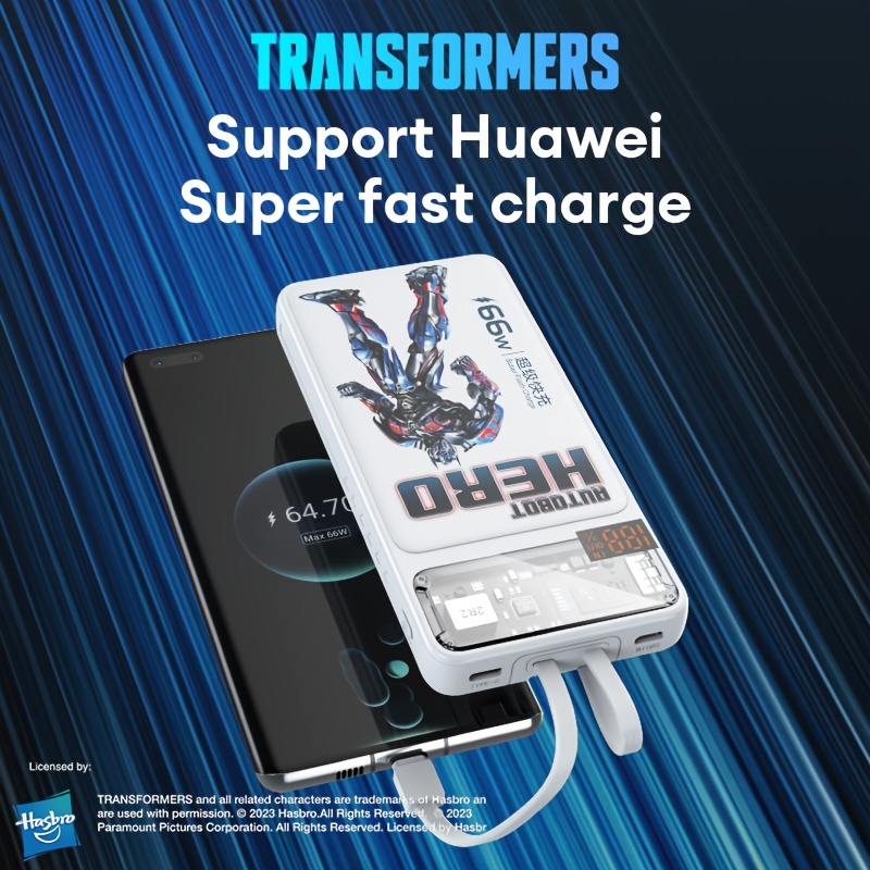 Transformers Tf d03 Powerbank 5000mah 10000mah Outdoor - Temu