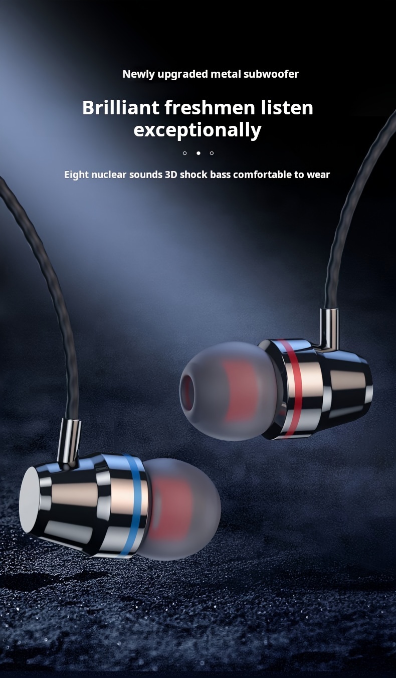 in ear headphones with type c plug and built in microphone for ios android samsung for music phone and volume control the perfect gift for men and women details 0