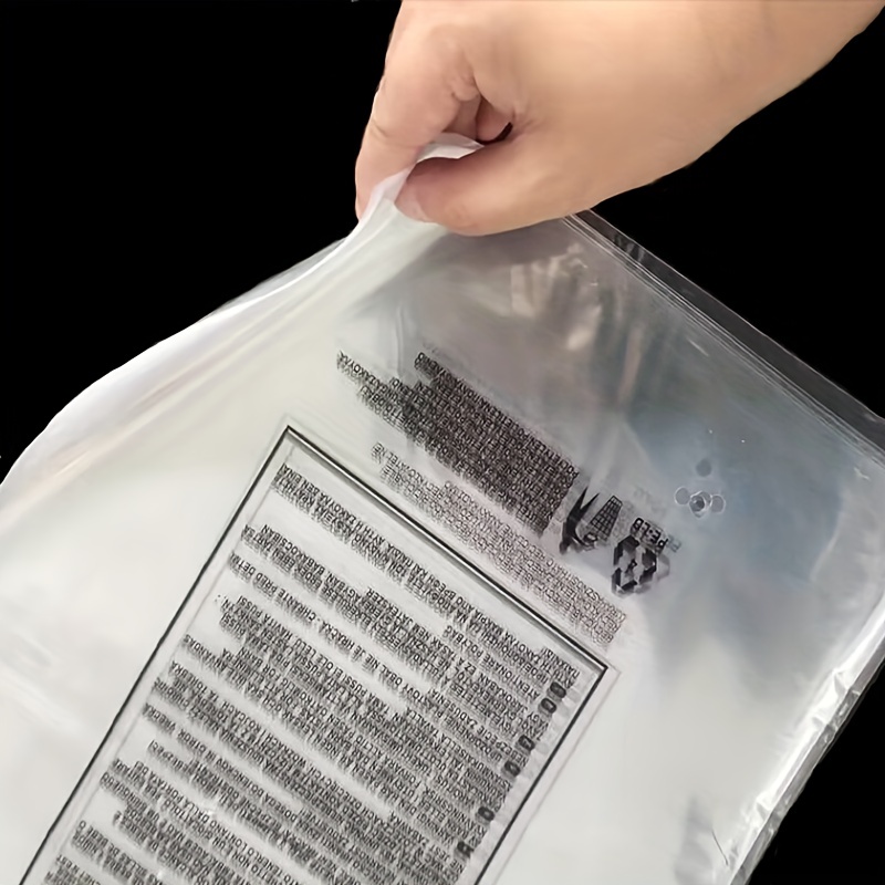 8 X 10 Self-sealing Clear Cellophane Bags - Perfect For Packaging Clothing,  T-shirts, Brochures, Prints, And Handicraft Gifts! - Temu