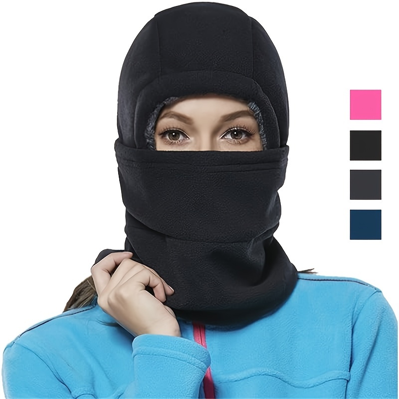 Winter Balaclava Hood Ski Mask Windproof Fleece Face Cover - Temu Canada