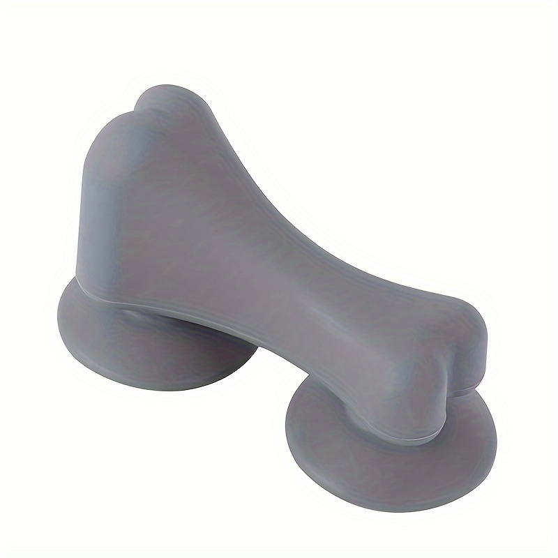 Anti Choking Slow Feeder Dog Bowl Silicone Bone Shaped Dog - Temu