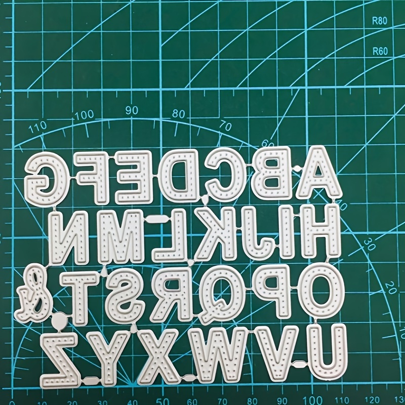 Tiny Letter Stencils 